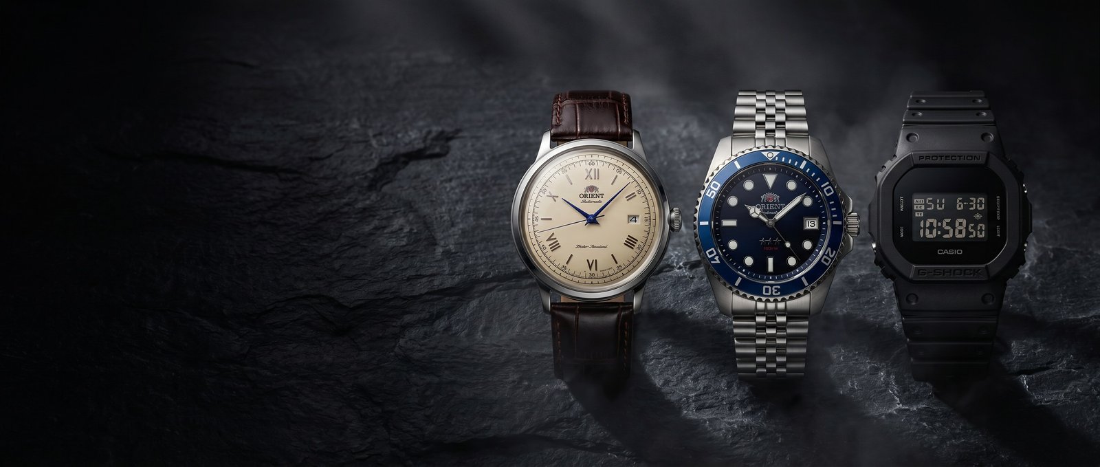 Bambino, diver e G-Shock: duas escolas japonesas de relojoaria